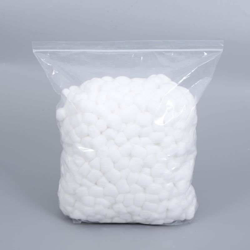 Hypoallergenic large size 100% pure absorbent cotton balls