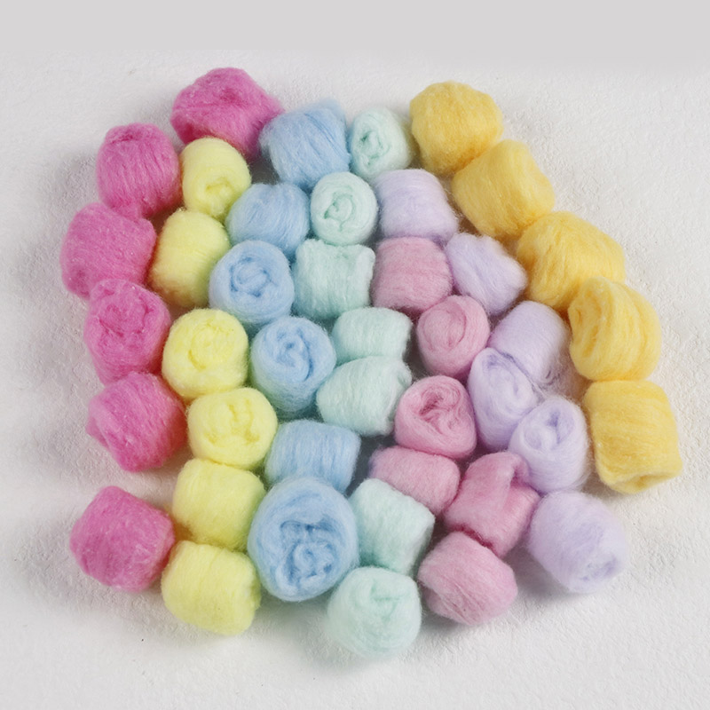 Disposable Colorful Hospital Use Medical High Absorbent Cotton Balls Wholesale